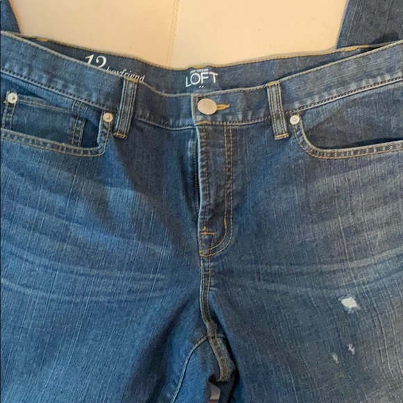 LOFT Denim - Ann Taylor Loft boyfriend jeans size 12 NWOT